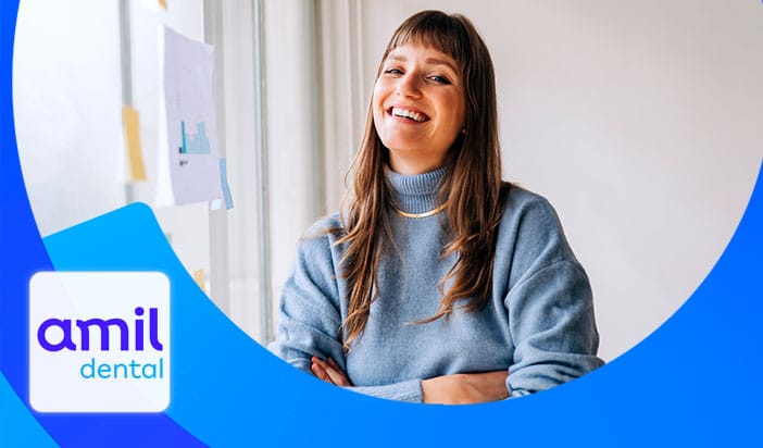 Plano Odontológico Amil Dental E60 Prótese Clínica Empresarial em Ijaci - MG