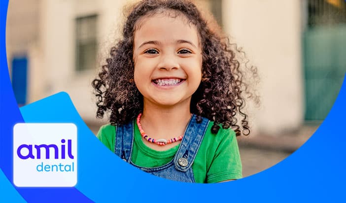 Plano Odontológico Amil Dental Kids K25 em Soledade de Minas - MG